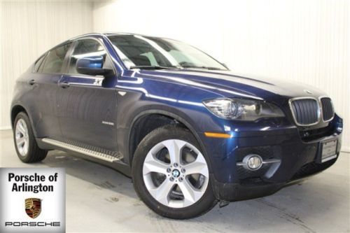 2011 bmw x6 35i awd navi leather moon roof rear camera heated seats blue xenon