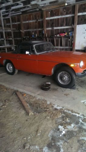 Convertible.  rebuilt motor.  good body