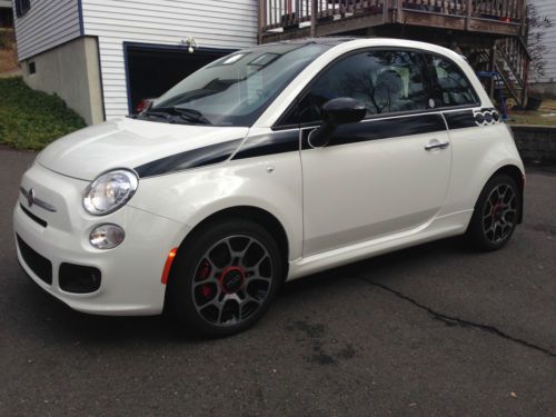 2012 fiat 500 sport prima edizione # 275  8,600 miles