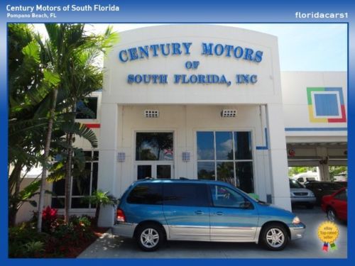 2001 ford windstar 7 passenger 3.8l v6 auto low mileage leather cpo warranty