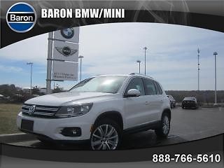 2012 volkswagen tiguan 4wd 4dr auto se w/sunroof &amp; nav security system