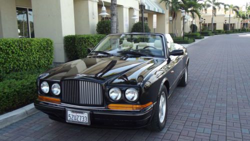 1996 bently azure convertible. black with only 18,500 miles. excellent car!!!