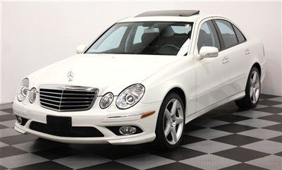 Amg navi awd sport arctic white low miles clean history harman kardon ipod 18s