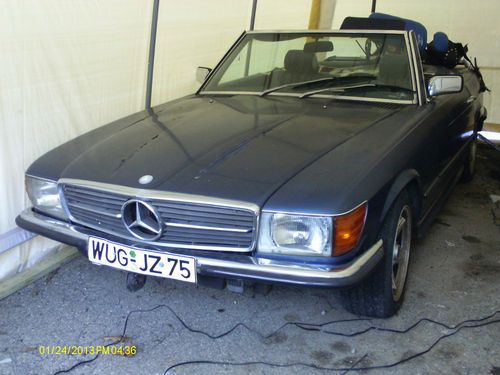 1984 mercedes 280sl amg? 107 chassis - runs/drives needs restored