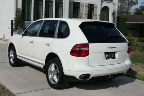 2008 Cayenne White, Sand Beige, 56k MSRP, NAV, 67k mi, Serviced, rover q7 x5 ml, image 3