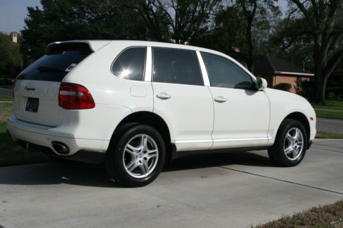 2008 Cayenne White, Sand Beige, 56k MSRP, NAV, 67k mi, Serviced, rover q7 x5 ml, image 7
