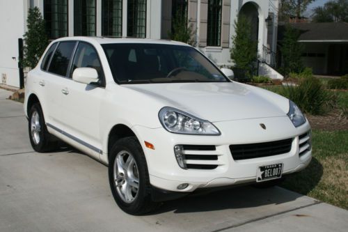 2008 Cayenne White, Sand Beige, 56k MSRP, NAV, 67k mi, Serviced, rover q7 x5 ml, image 11