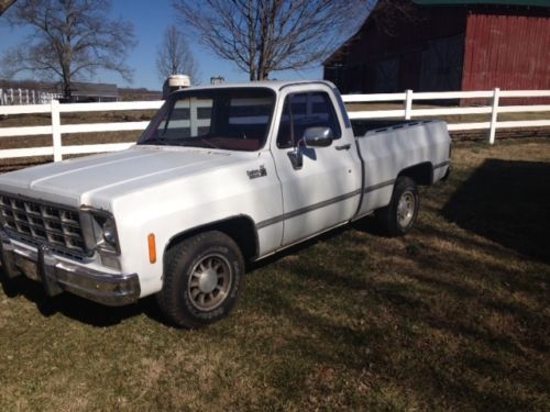 1977 chevy custom delux restorable classic c-10