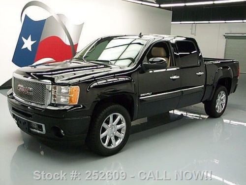 2011 gmc sierra denali crew sunroof nav 20&#034; wheels 42k texas direct auto