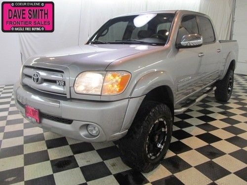 2006 crew cab short box lifted tint tow hitch spray liner wheels cd player