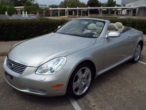 2005 Lexus SC430 ONE OWNER MINT CONDITION CLEAN CARFAX DEALER SERVICED, US $25,900.00, image 1
