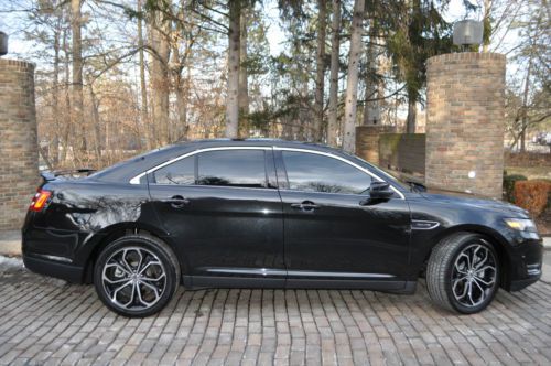 2013 Taurus SHO.NO RESERVE.Leather/Navi/Heat/Cool/Self-park/Camera/20's/Perf pkg, image 4
