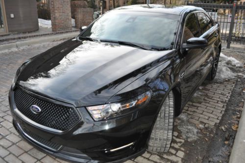 2013 Taurus SHO.NO RESERVE.Leather/Navi/Heat/Cool/Self-park/Camera/20's/Perf pkg, image 9