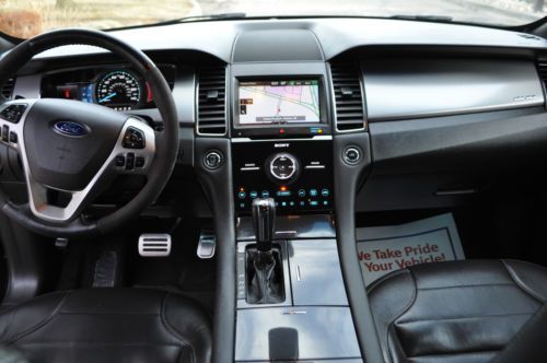 2013 Taurus SHO.NO RESERVE.Leather/Navi/Heat/Cool/Self-park/Camera/20's/Perf pkg, image 16