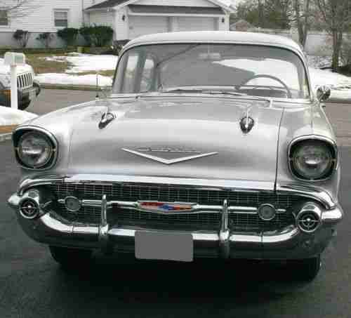 1957 CHEVROLET 210 4 DOOR 57 CHEVY 210, US $12,500.00, image 4