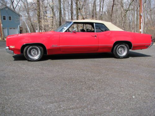 Hot red new convertible interior redone pretty repaint engine/tranny rebuilt wow