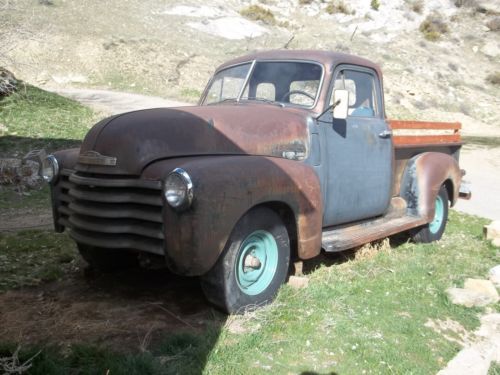 1950 chevy 5 window 3100 nice truck rust free new interior grill original pickup