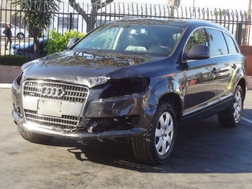 2007 audi q7 3.6 quattro premium damaged salvage runs! priced to sell wont last!