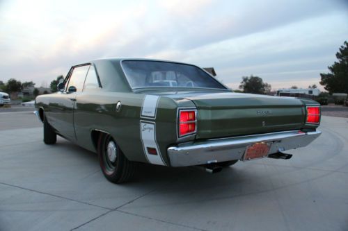 1969 dodge dart swinger 340ci 4speed