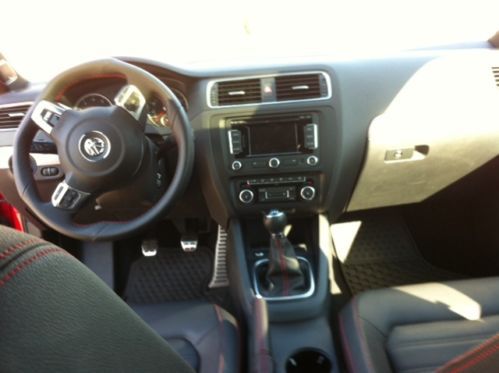 2012 VW Jetta GLI Autobahn 6 Speed Manual 3006 Miles Tornado Red AWESOME CAR!, image 7
