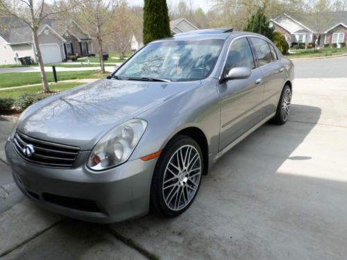 2006 infiniti g35x awd