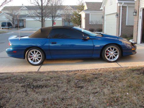 1994 camaro z28 convertible. f1a procharged! 383 very clean! too much to list