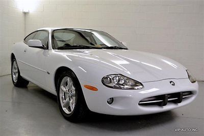 Xk8 coupe / white / tan / 45998 miles / one owner / serviced / california car