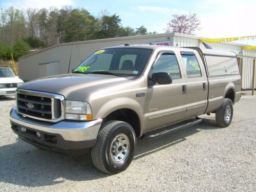 2003 ford f-350 crew cab 4x4 one owner 6.0 diesel power stroke