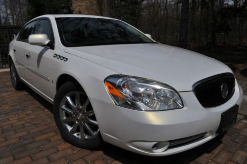 2007 lucerne cxs v8.no reserve.leather/navi/heat/cool/moon/1 owner/chromes