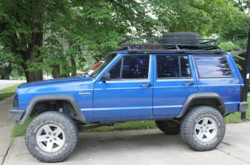 1995 jeep cherokee sport utility 4-door 4.0l 4x4 lifted