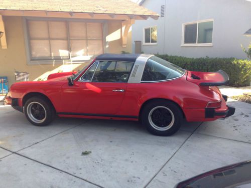 1972 porsche 911t     project car