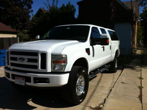 2008 ford f-350 super duty lariat crew cab pickup 4-door 6.4l