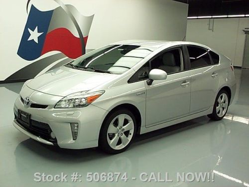 2012 toyota prius five hybrid leather nav rear cam 20k texas direct auto