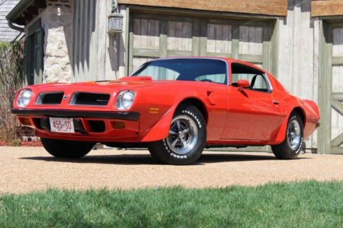 1974 pontiac super bird sd-455 super duty trans am firebird 4 speed!! gotta see!