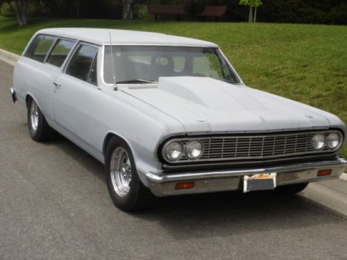 1964 TWO (2)  DOOR CHEVELLE WAGON 350 w/4 spd Chevy Malibu Nova SS 1965 300, image 2