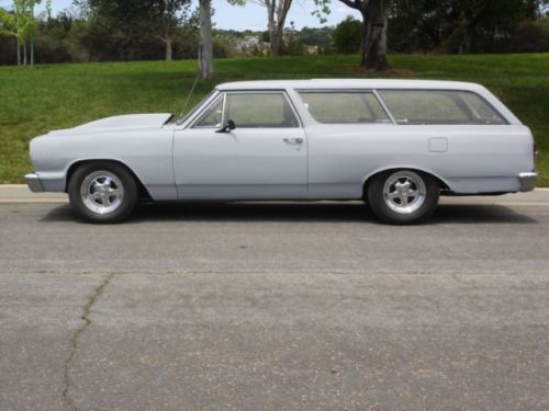 1964 TWO (2)  DOOR CHEVELLE WAGON 350 w/4 spd Chevy Malibu Nova SS 1965 300, image 5