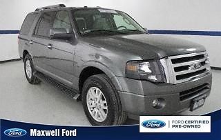 13 ford expedition limited leather seats, clean carfax, 1 owner, we finance!