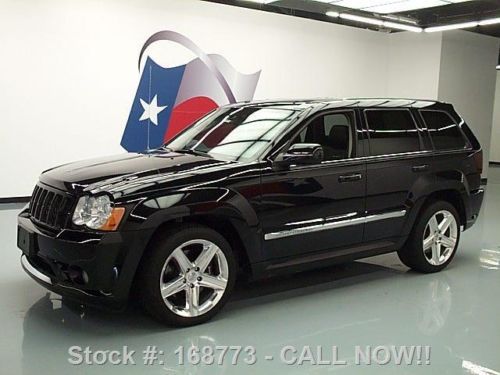 2008 jeep grand cherokee srt-8 4x4 sunroof nav dvd 73k texas direct auto