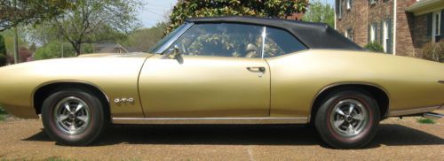 1969 pontiac gto convertible - original condition
