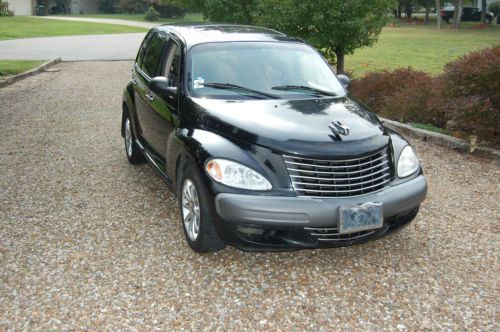 Used 2001 black chrysler pt cruiser touring edition hatchback -