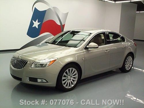 2011 buick regal cxl turbo htd leather 18&#039;&#039; wheels 8k  texas direct auto