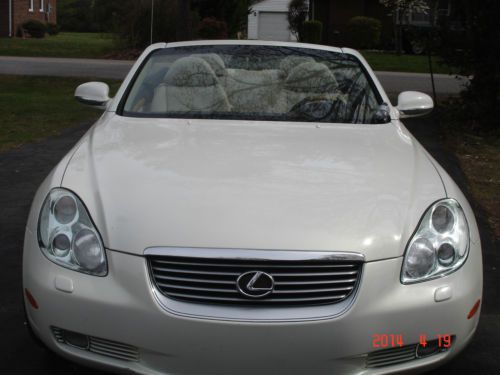 2002 lexus sc430 base convertible 2-door 4.3l