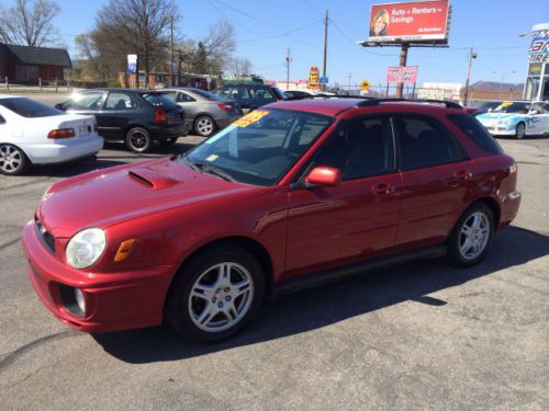 Rare! 2002 subaru impreza wrx wagon 2.0 turbocharged adult owned very clean car