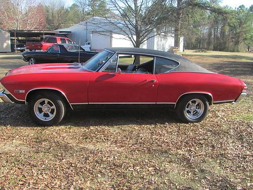 1968 chevy chevelle nice driver ss clone car  must see new interior lqqk