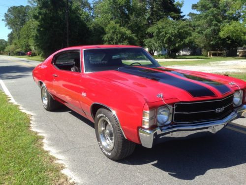 1971 chevelle ss  big block 454 restored