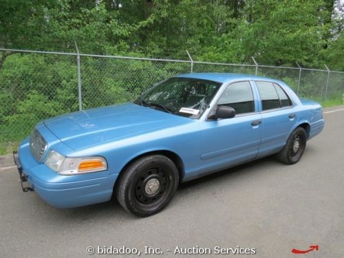 2007 ford crown victoria police interceptor sedan a/c 4-spd auto 4.6l v8 power