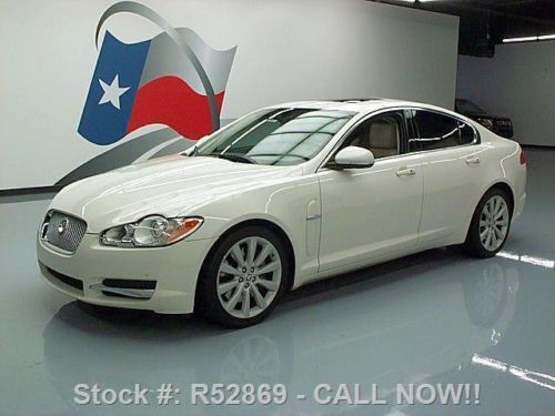 2010 jaguar xf premium sunroof nav rear cam 19&#039;s 60k mi texas direct auto