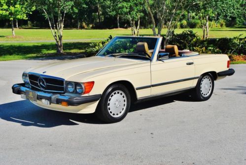 Mint sweet 47,772 miles 1987 mercedes benz 560 sl convertible sweet very rare sl