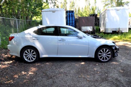 2008 lexus is 250 sedan front end damage