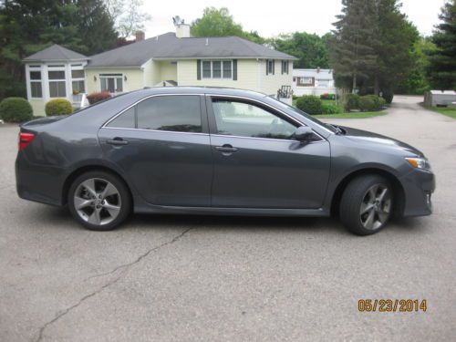 2012 Toyota Camry SE 3.5L V6 LOADED - NAV, PREMIUM, CAMERA, LEATHER, IPOD, APPS, US $16,495.00, image 6